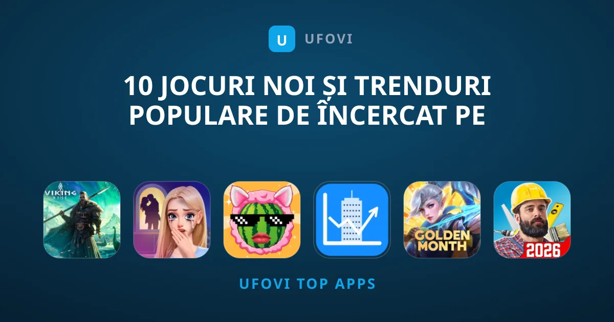 10 Jocuri Noi și Trenduri Populare de Încercat pe Telefon